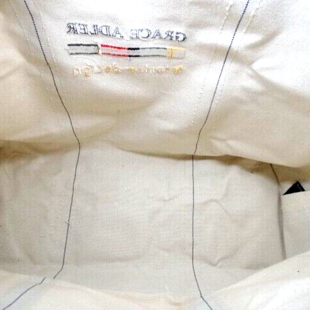 NWT Will & Grace Adler Design L.L. Bean Large Tote Bag New - Promo Audience Gift - Picture 5 of 5